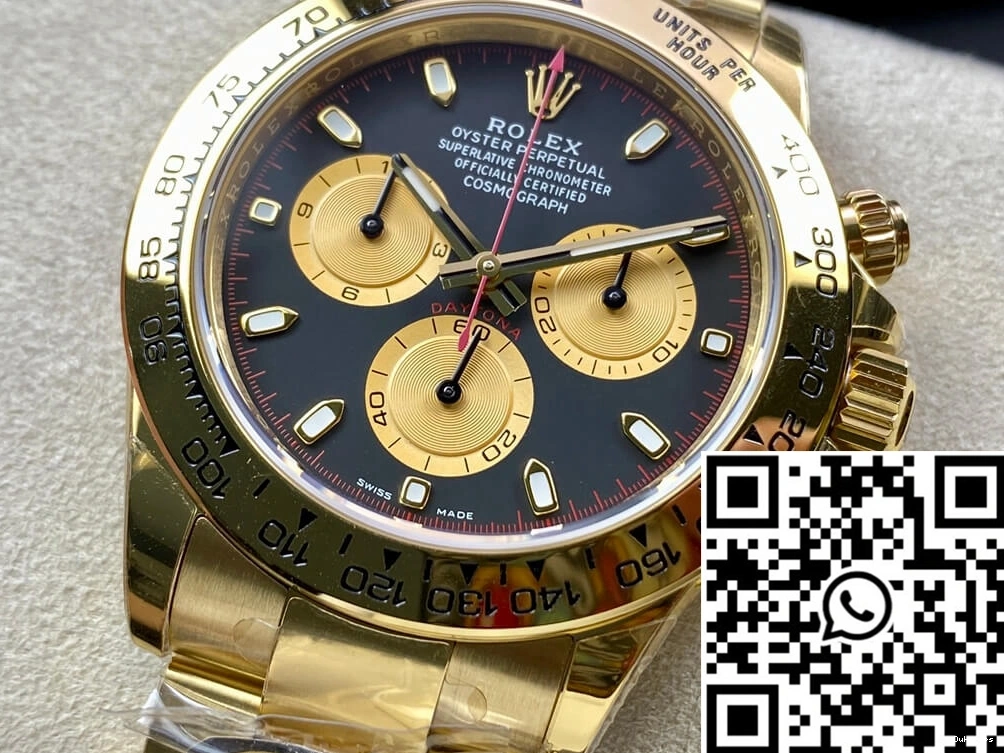 Versatile 1147 M116508-0009 Rolex BT Daytona Factory Yellow Gold 0815
